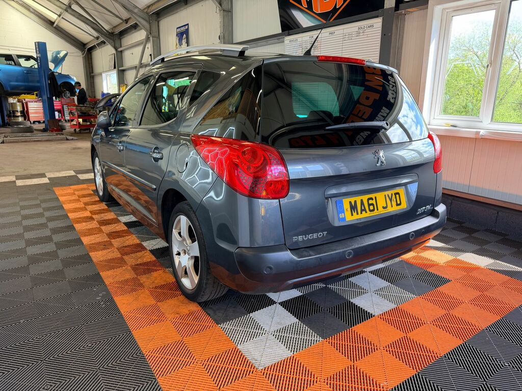 Peugeot 207 SW 1.6 Vti Allure Estate Tiptronic Euro 5 Grey #2