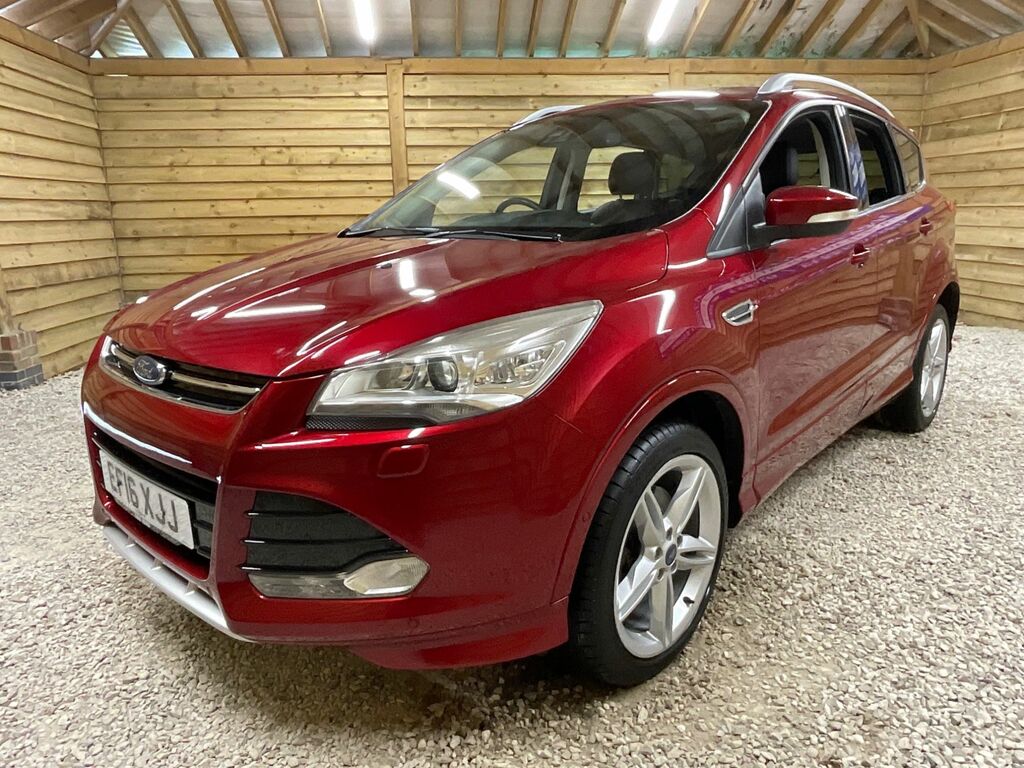 Ford Kuga Ecoboost Titanium X Sport Red #4
