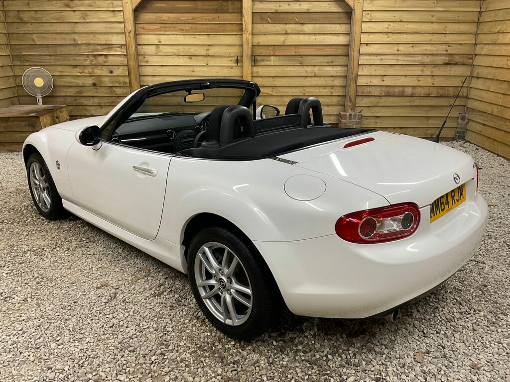 Mazda MX-5 Se Convertible White #4