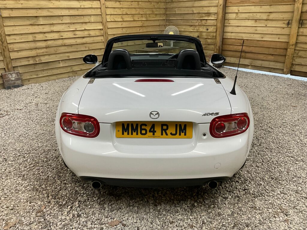 Mazda MX-5 Se Convertible White #5