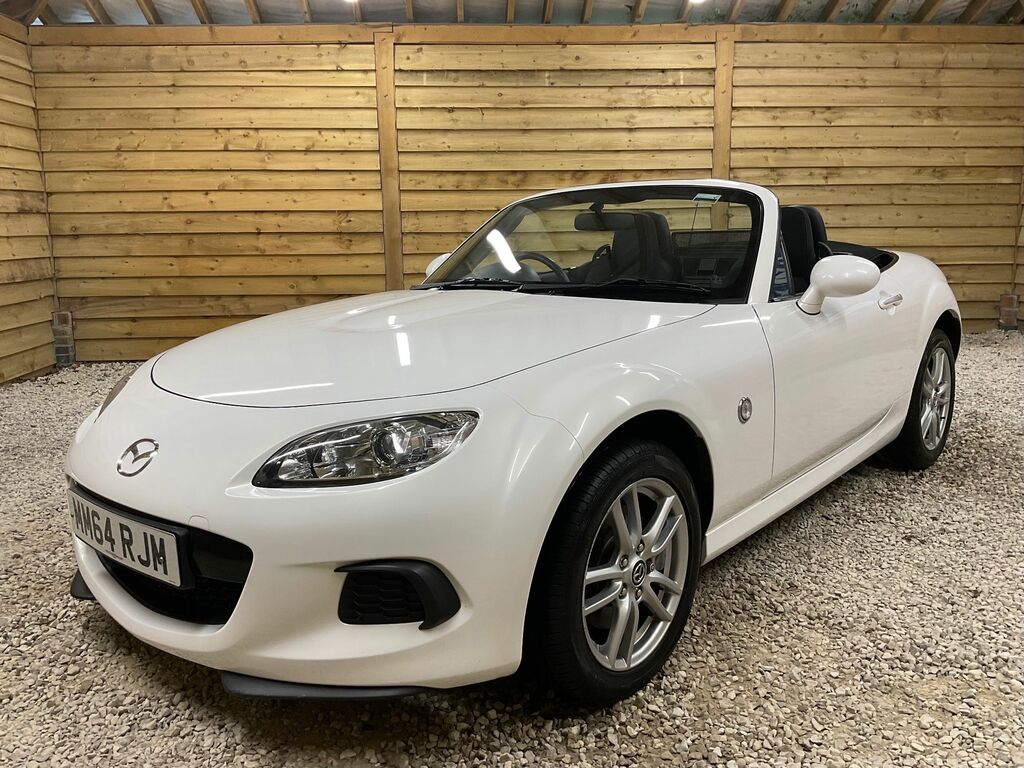 Mazda MX-5 Se Convertible White #3