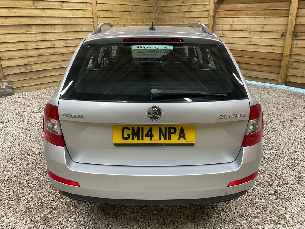 Skoda Octavia Tdi Elegance Estate Silver #5