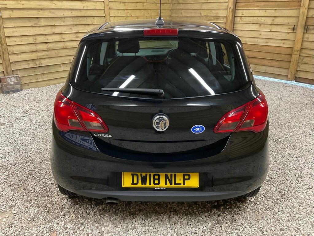 Vauxhall Corsa Ecotec Sport Hatchback DW18NLP Black #5