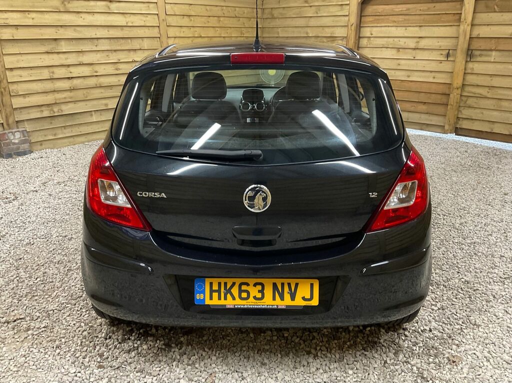 Vauxhall Corsa 16V Excite Hatchback HK63NVJ Black #6