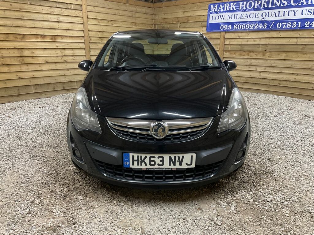 Vauxhall Corsa 16V Excite Hatchback HK63NVJ Black #3