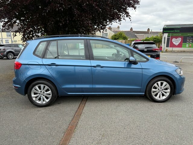 Volkswagen Golf SV Mpv HN66XFV Blue #2