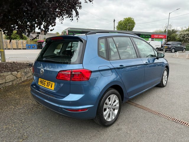 Volkswagen Golf SV Mpv HN66XFV Blue #6