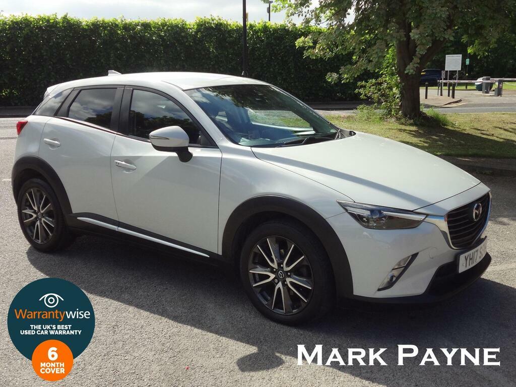 Mazda CX-3 2.0 Skyactiv-g Sport Nav Euro 6 S S White