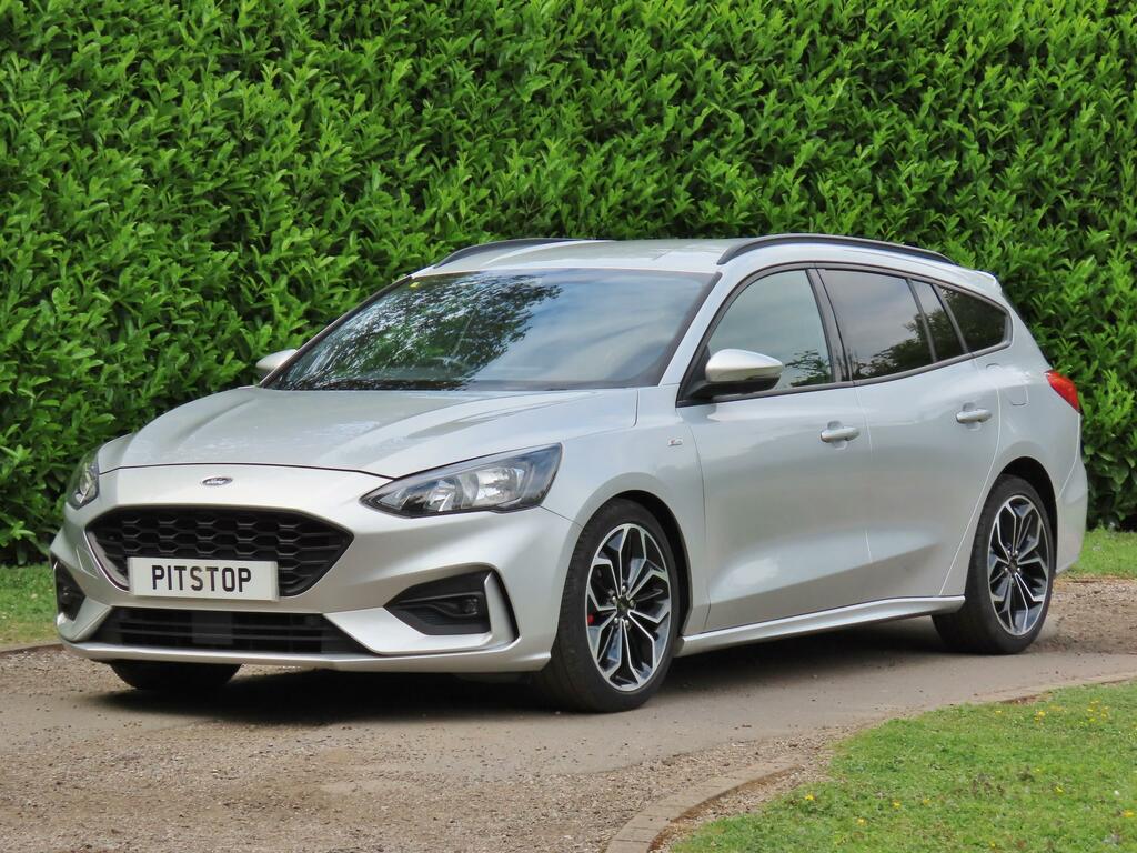 Ford Focus 1.5T Ecoboost St-line X Estate E EJ68RGO Silver #2