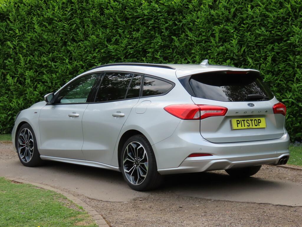 Ford Focus 1.5T Ecoboost St-line X Estate E EJ68RGO Silver #5
