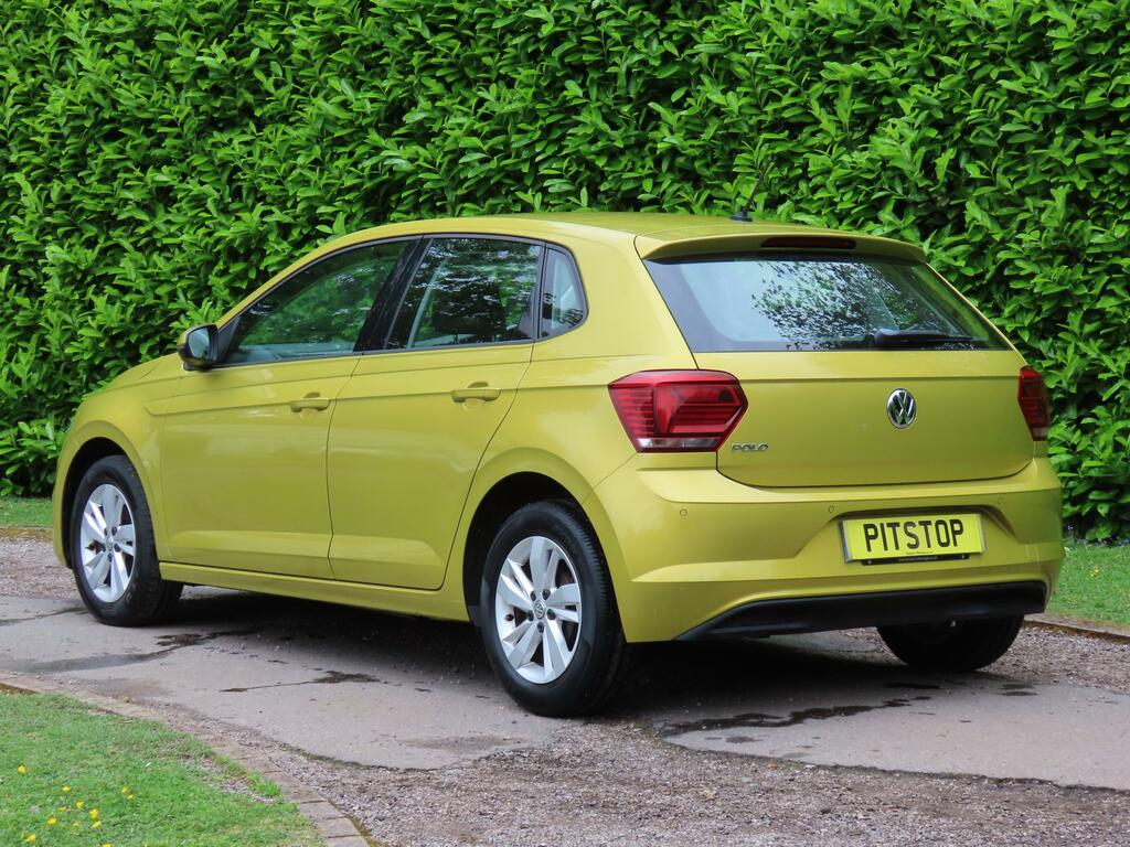 Volkswagen Polo 1.0 Tsi Gpf Se Hatchback Euro 6 HG19JPO Yellow #5