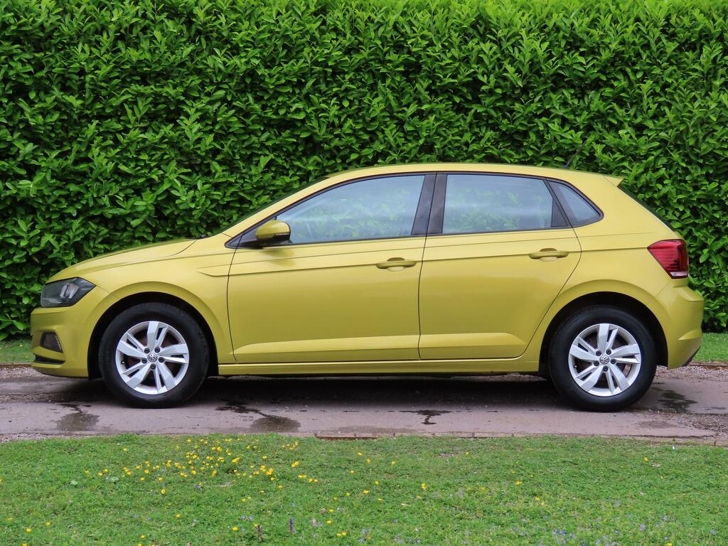 Volkswagen Polo 1.0 Tsi Gpf Se Hatchback Euro 6 HG19JPO Yellow #4