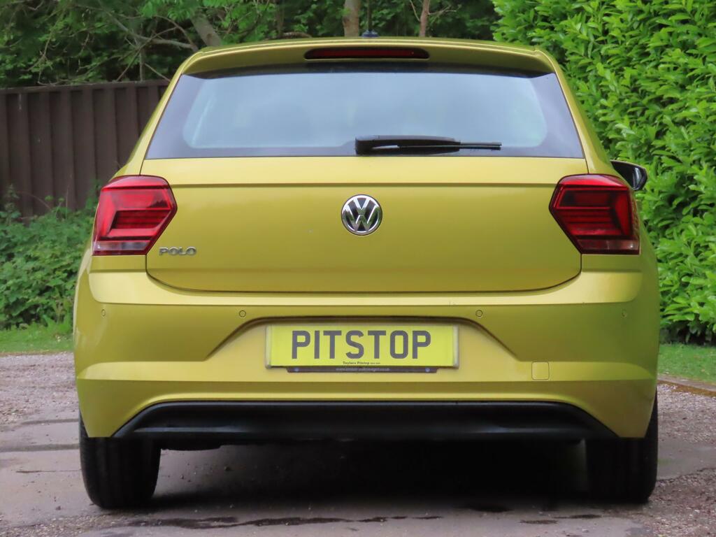 Volkswagen Polo 1.0 Tsi Gpf Se Hatchback Euro 6 HG19JPO Yellow #6