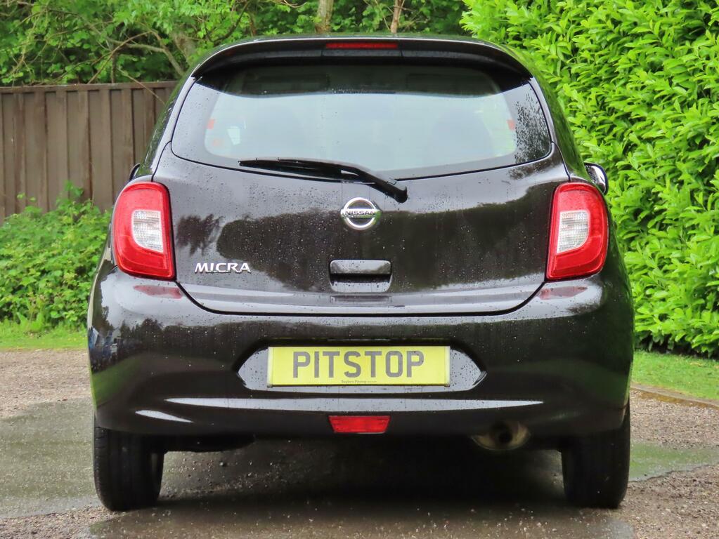 Nissan Micra 1.2 Acenta Hatchback Cvt Euro 5 80 Ps LY15UBK Black #6