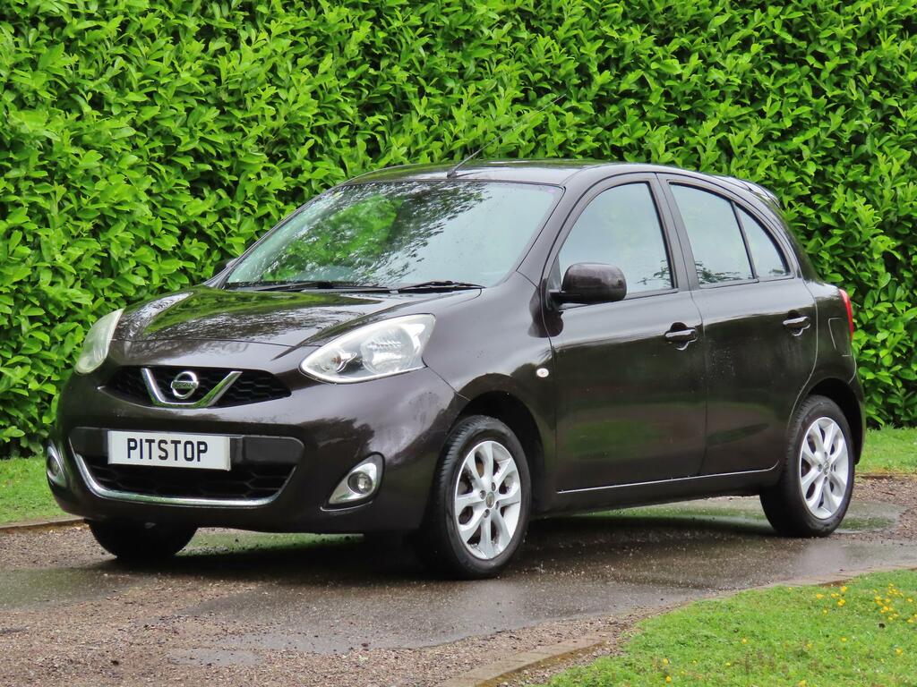 Nissan Micra 1.2 Acenta Hatchback Cvt Euro 5 80 Ps LY15UBK Black #2
