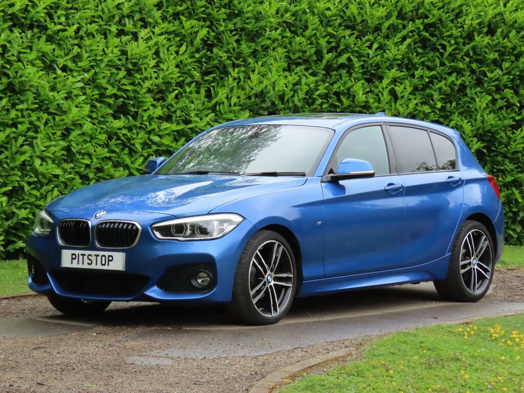 BMW 1 Series 1.5 118I M Sport Hatchback Euro RV18ZLK Blue #2