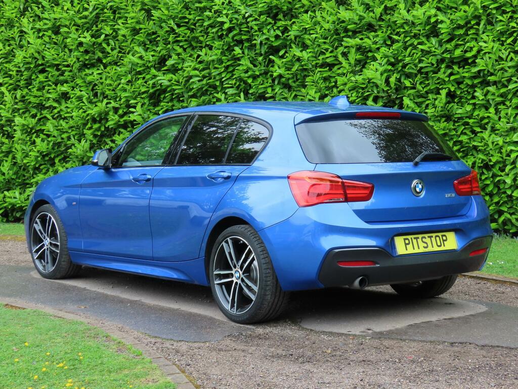 BMW 1 Series 1.5 118I M Sport Hatchback Euro RV18ZLK Blue #5