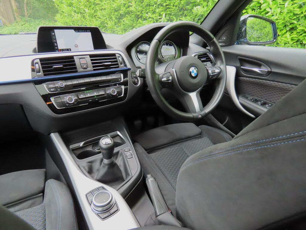 BMW 1 Series 1.5 118I M Sport Hatchback Euro RV18ZLK Blue #3