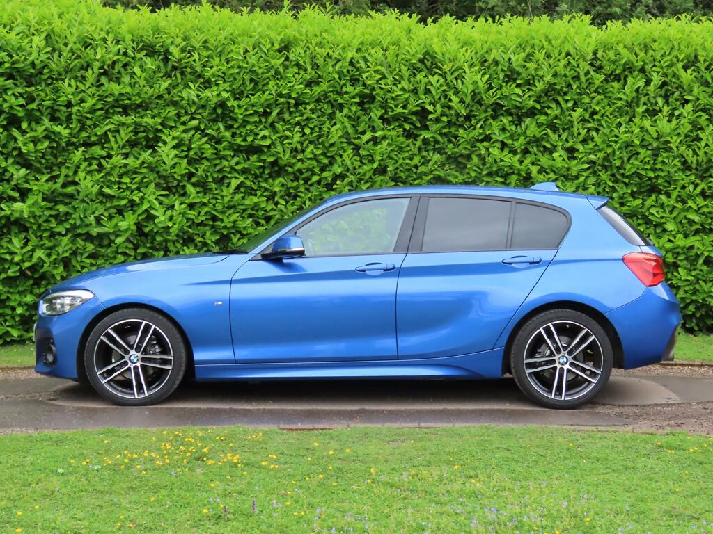 BMW 1 Series 1.5 118I M Sport Hatchback Euro RV18ZLK Blue #4