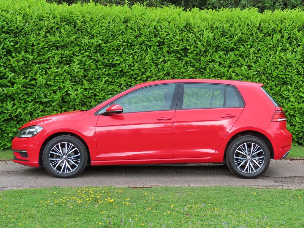 Volkswagen Golf 1.0 Tsi Bluemotion Tech Se Hatchback Ds Red #4
