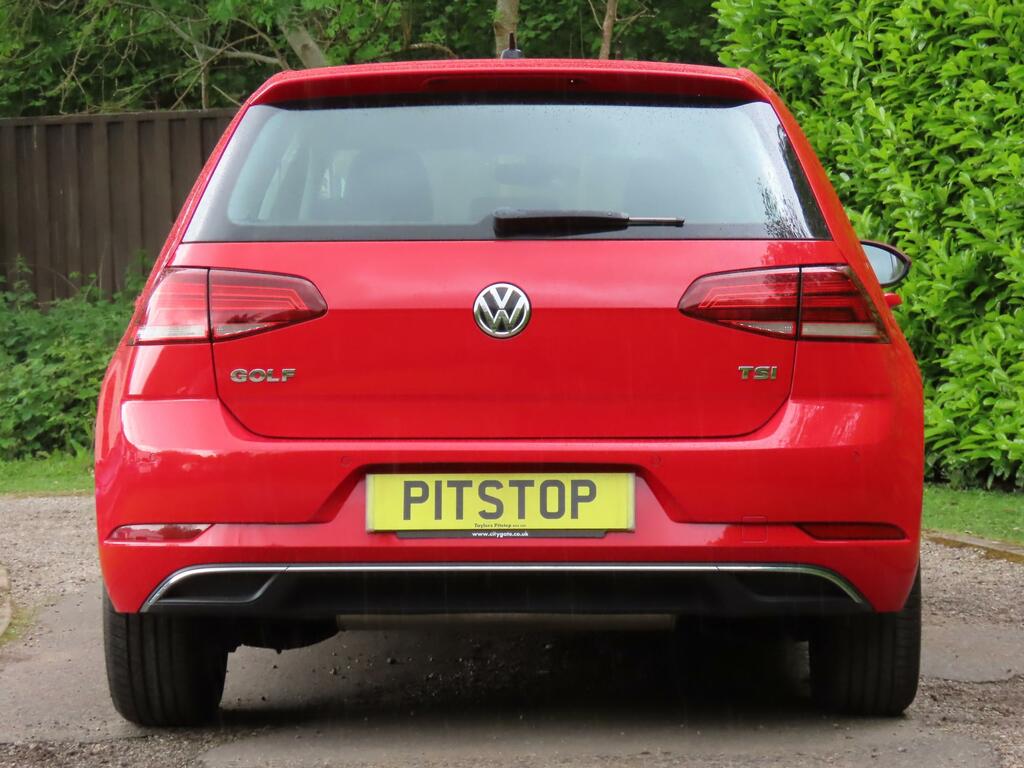 Volkswagen Golf 1.0 Tsi Bluemotion Tech Se Hatchback Ds Red #6