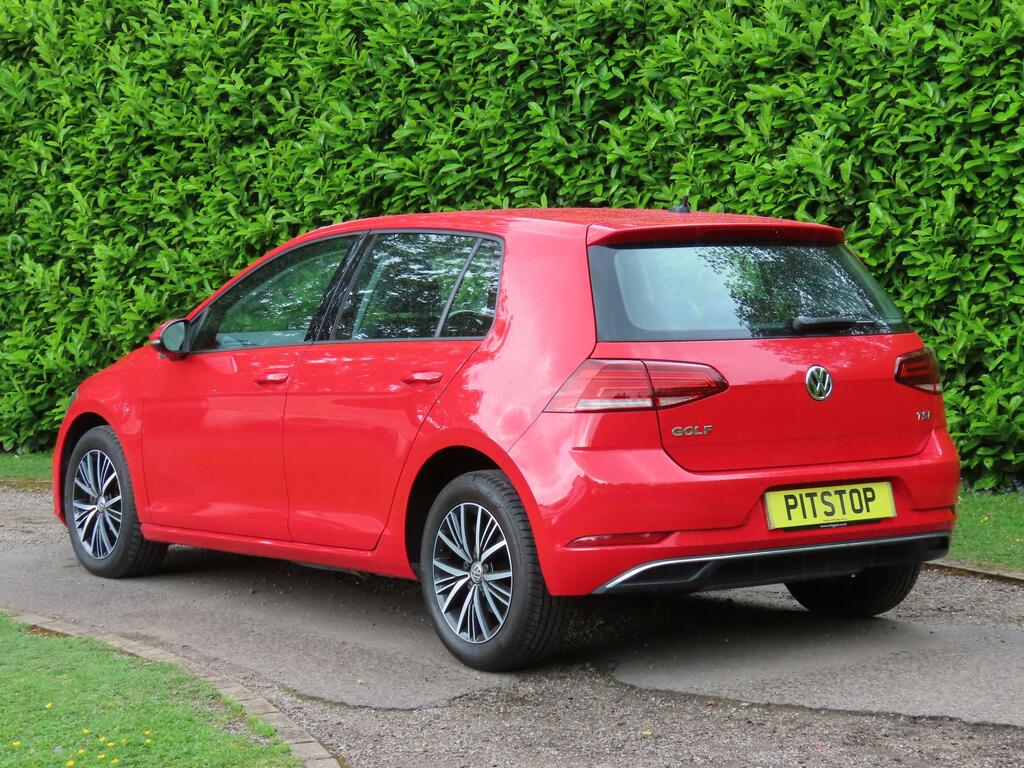 Volkswagen Golf 1.0 Tsi Bluemotion Tech Se Hatchback Ds Red #5