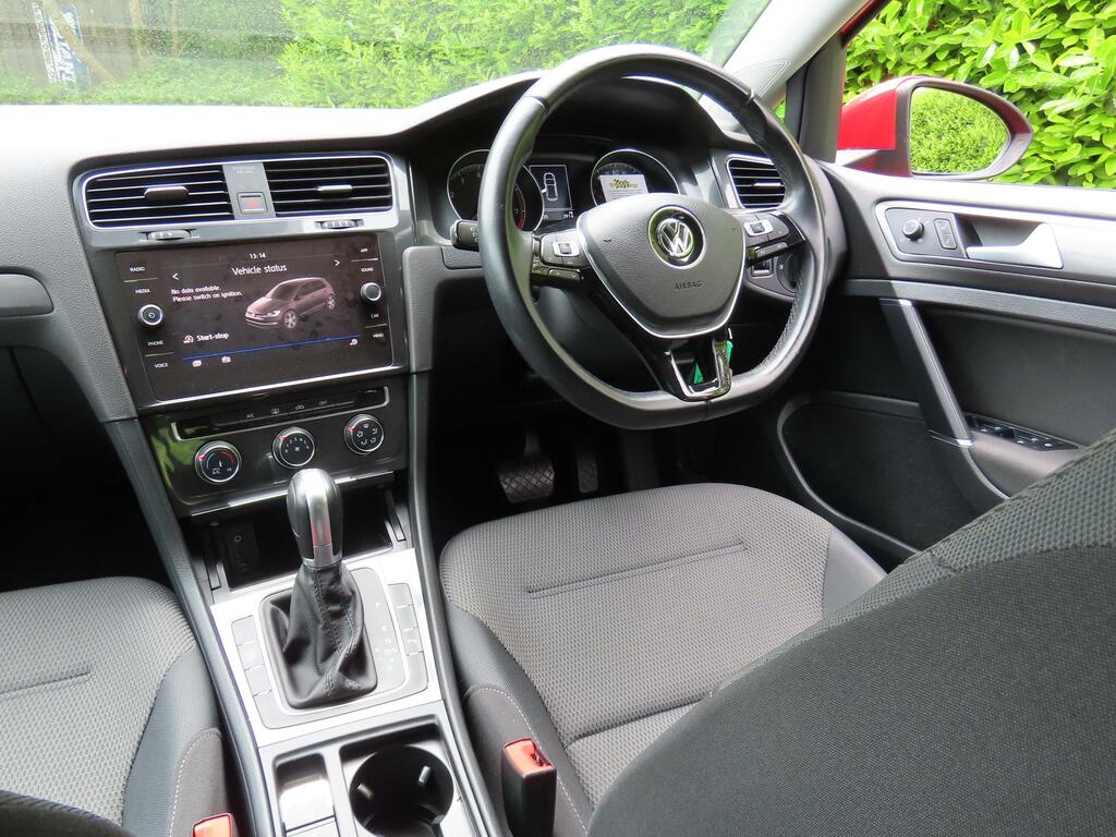 Volkswagen Golf 1.0 Tsi Bluemotion Tech Se Hatchback Ds Red #3