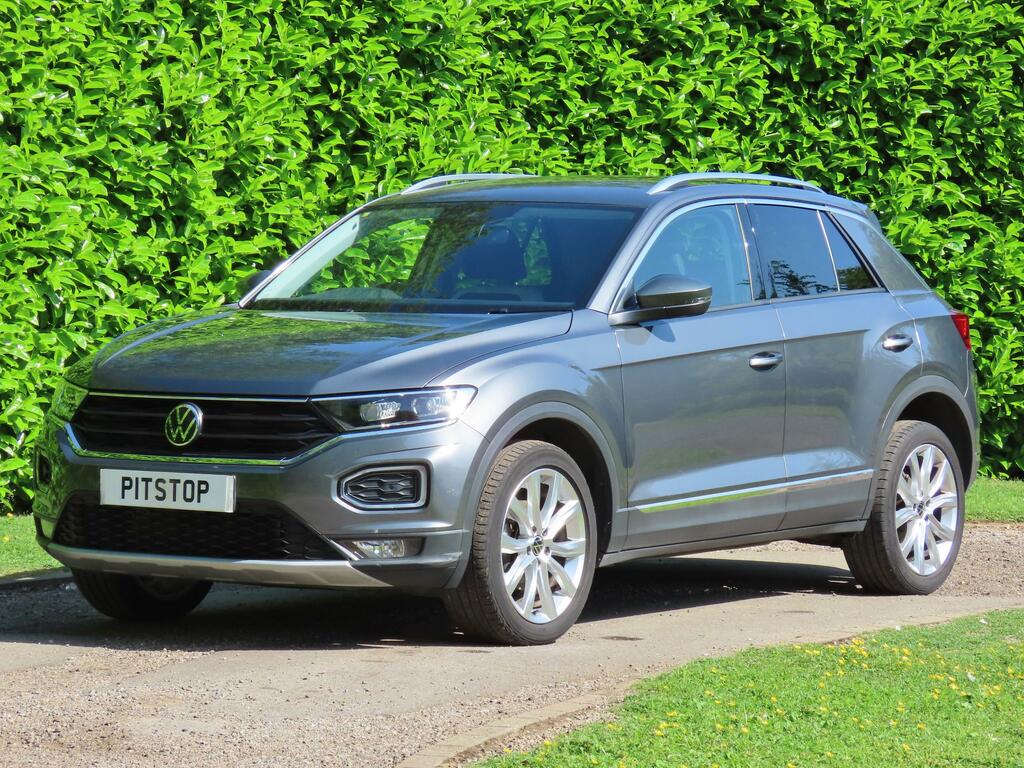 Volkswagen T-Roc 1.5 Tsi Gpf Evo Sel Suv Dsg Euro 6 Ss WD21EZG Grey #2