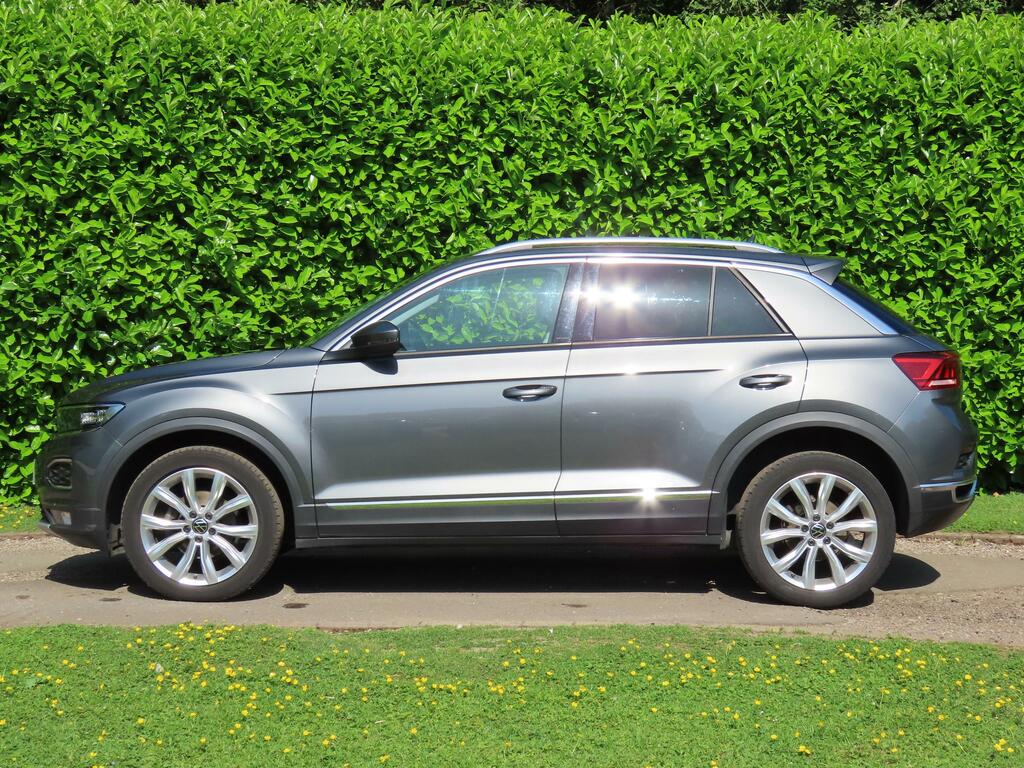 Volkswagen T-Roc 1.5 Tsi Gpf Evo Sel Suv Dsg Euro 6 Ss WD21EZG Grey #4