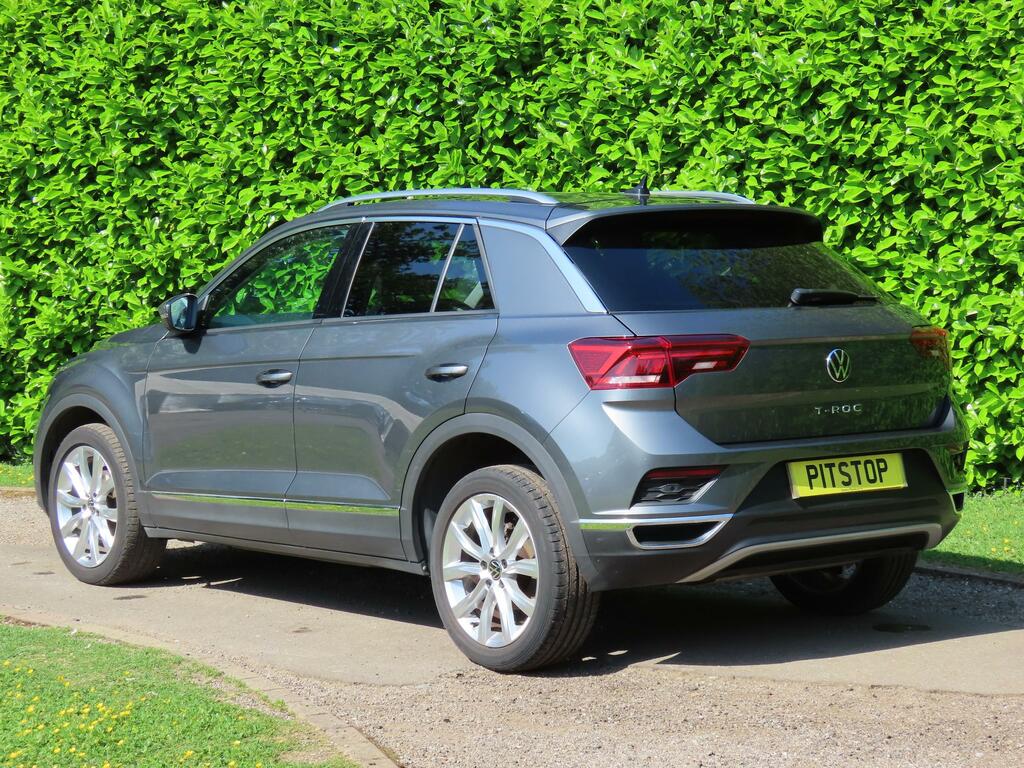 Volkswagen T-Roc 1.5 Tsi Gpf Evo Sel Suv Dsg Euro 6 Ss WD21EZG Grey #5