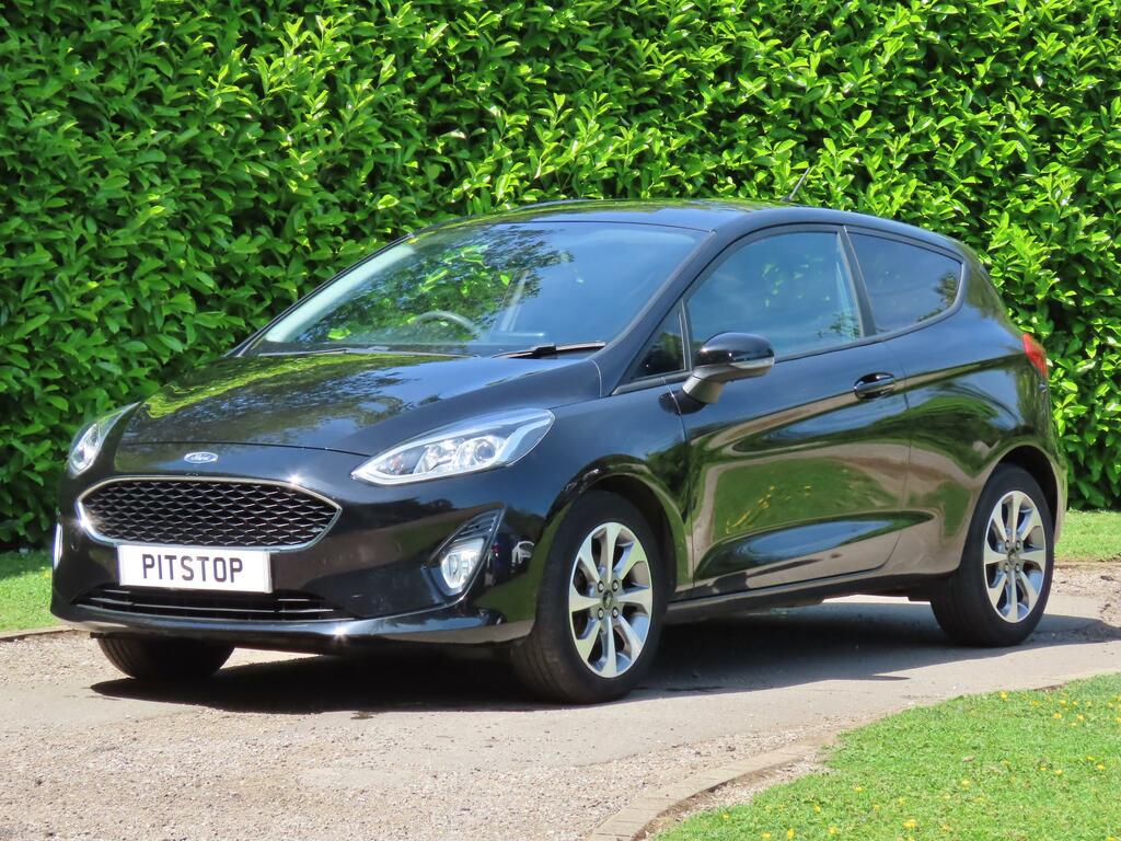 Ford Fiesta 1.0T Ecoboost Trend Hatchback Eu GN20MXZ Black #2