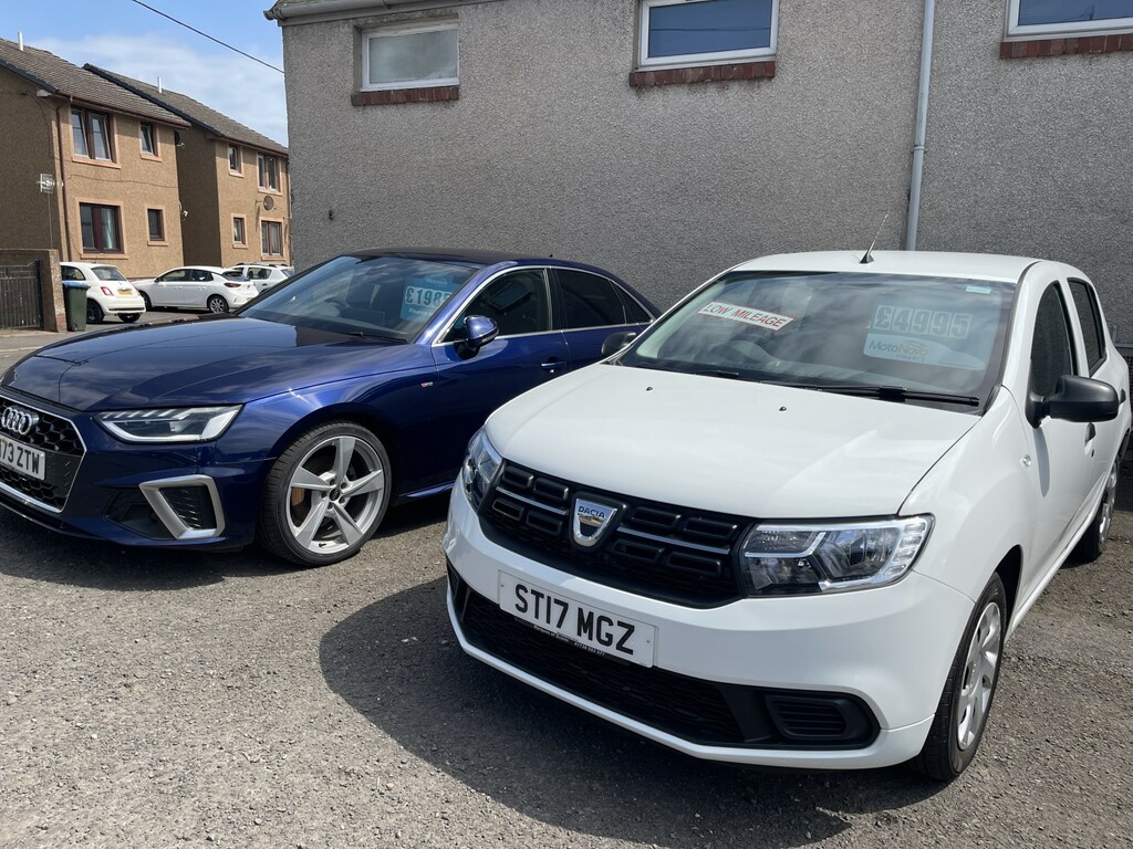 Dacia Sandero Hatchback 1.0 Ambiance Sce 75 2017 White #4