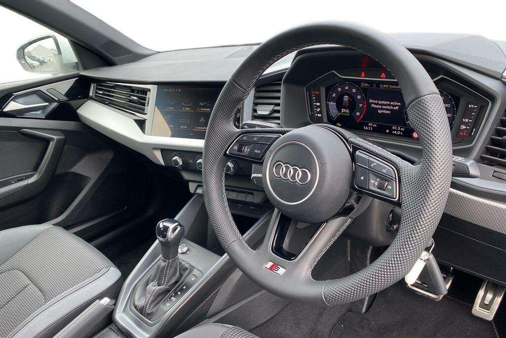 Audi A1 1.0 Tfsi 30 S Line Sportback S Tronic E White #6