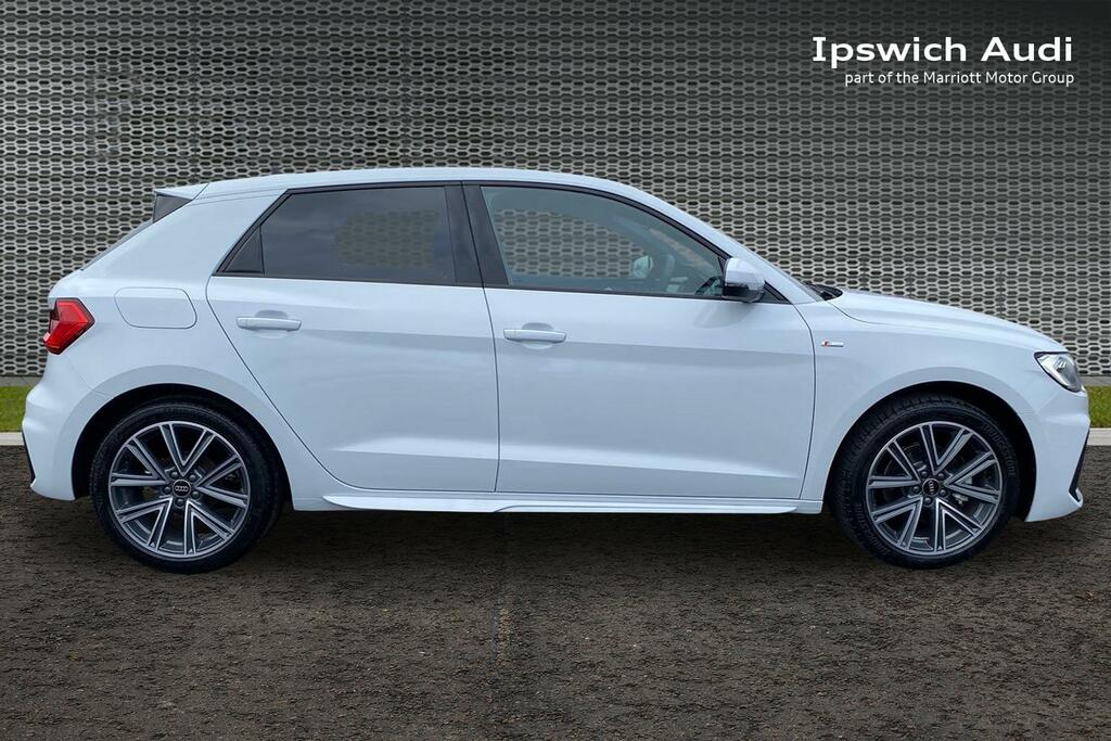 Audi A1 1.0 Tfsi 30 S Line Sportback S Tronic E White #4