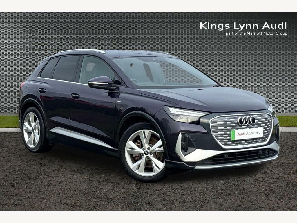 Audi Q4 E Tron 50 S Line Suv Quattro 82Kwh 299 Purple