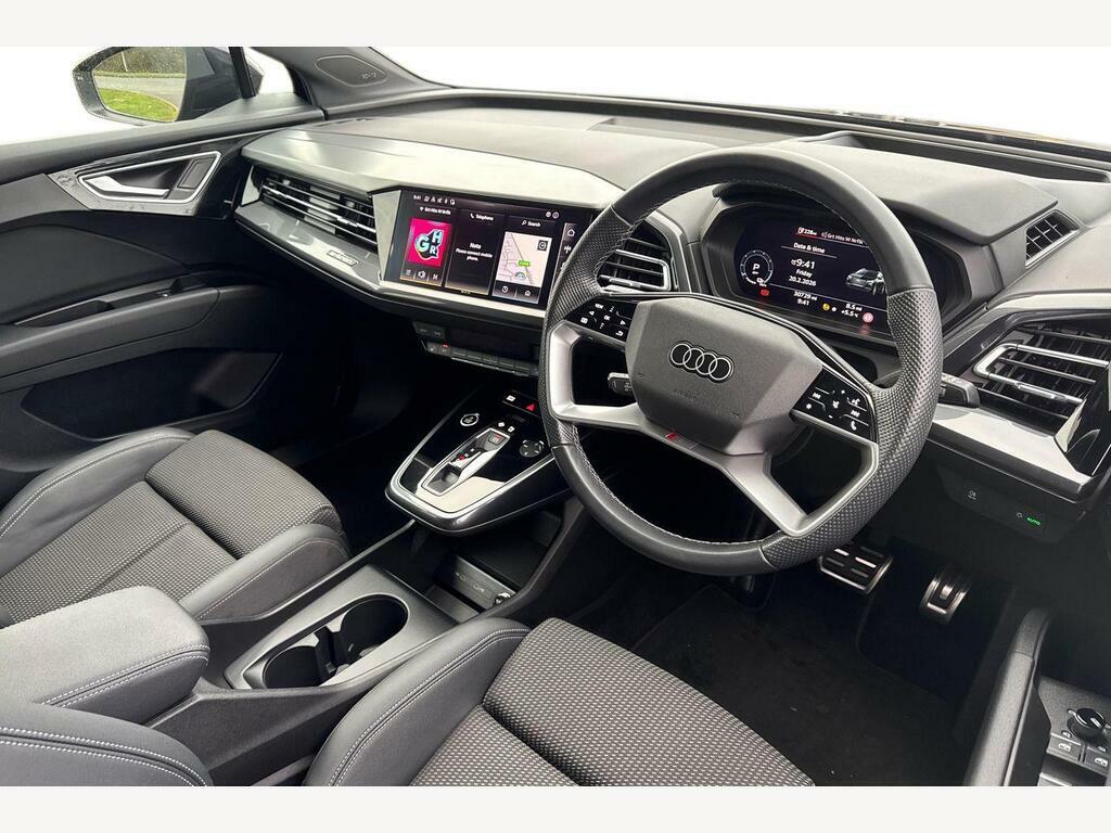 Audi Q4 E Tron 50 S Line Suv Quattro 82Kwh 299 CV72WFN Purple #6