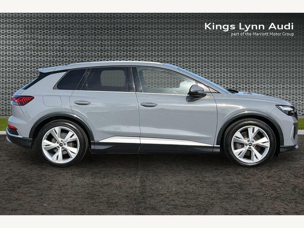 Audi Q4 E Tron 50 S Line Suv Quattro 82Kwh 299 NG72BWJ Grey #4
