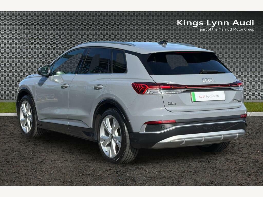 Audi Q4 E Tron 50 S Line Suv Quattro 82Kwh 299 NG72BWJ Grey #3