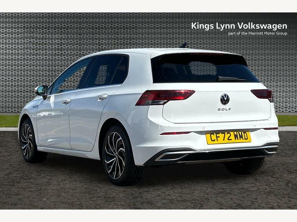 Volkswagen Golf 1.5 Tsi Style Edition Hatchback CF72WMD White #3
