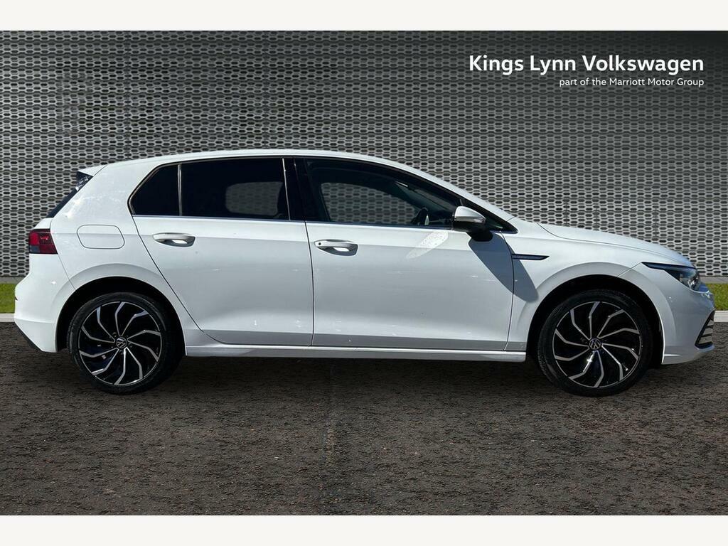 Volkswagen Golf 1.5 Tsi Style Edition Hatchback CF72WMD White #4