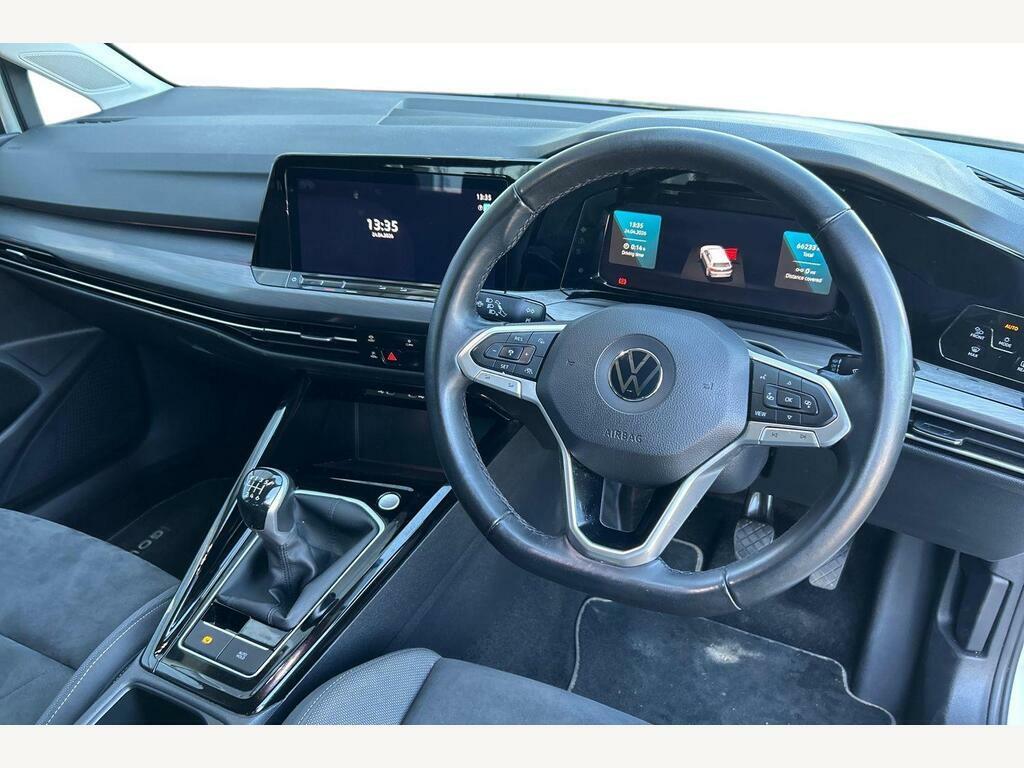 Volkswagen Golf 1.5 Tsi Style Edition Hatchback CF72WMD White #6
