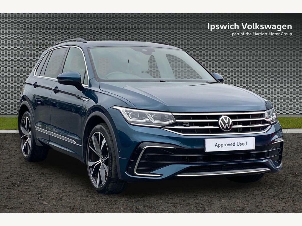 Volkswagen Tiguan 2.0 Tsi R-line Dsg 4Motion Euro 6 Ss Blue