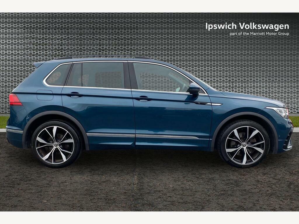Volkswagen Tiguan 2.0 Tsi R-line Dsg 4Motion Euro 6 Ss MM72HYL Blue #4