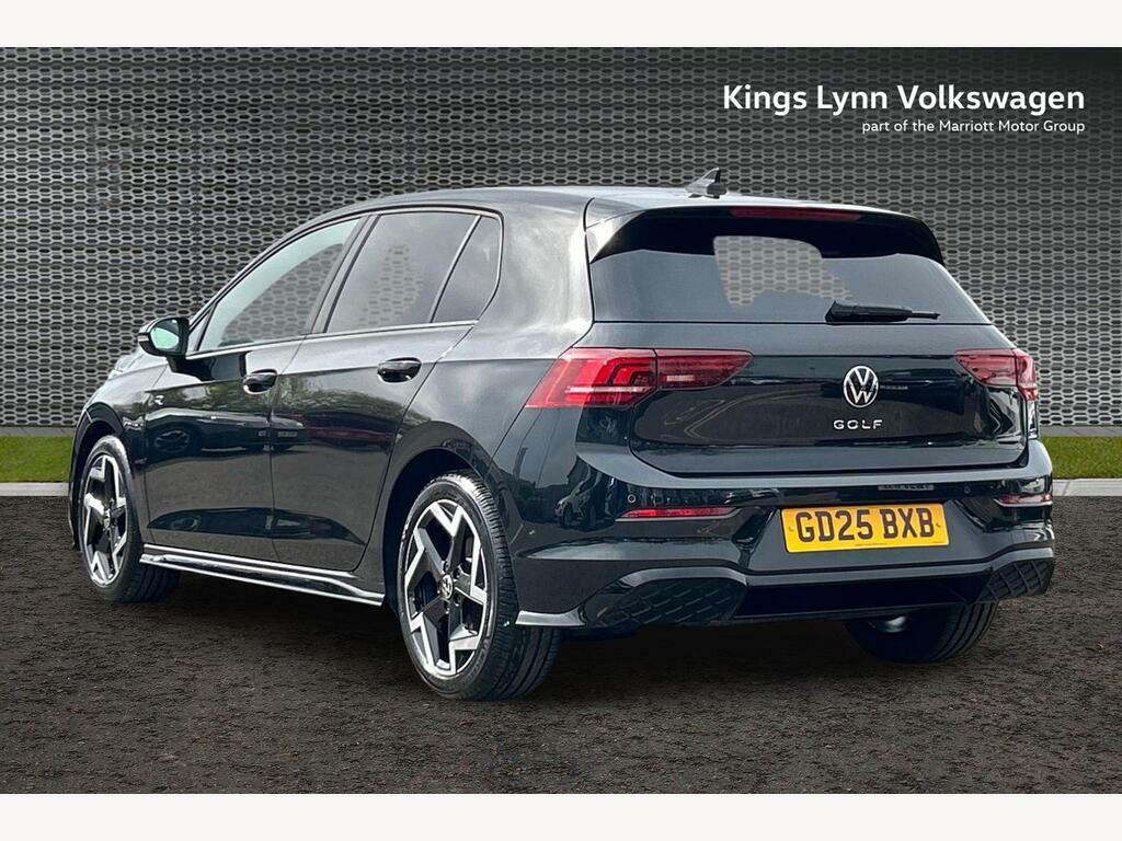 Volkswagen Golf 1.5 Tsi R-line Hatchback Euro 6 GD25BXB Black #3