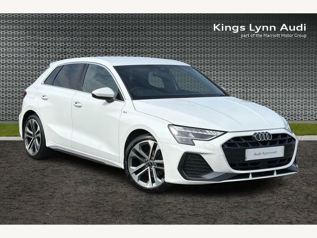 Audi A3 1.5 Tfsi 30 S Line Sportback Eur White