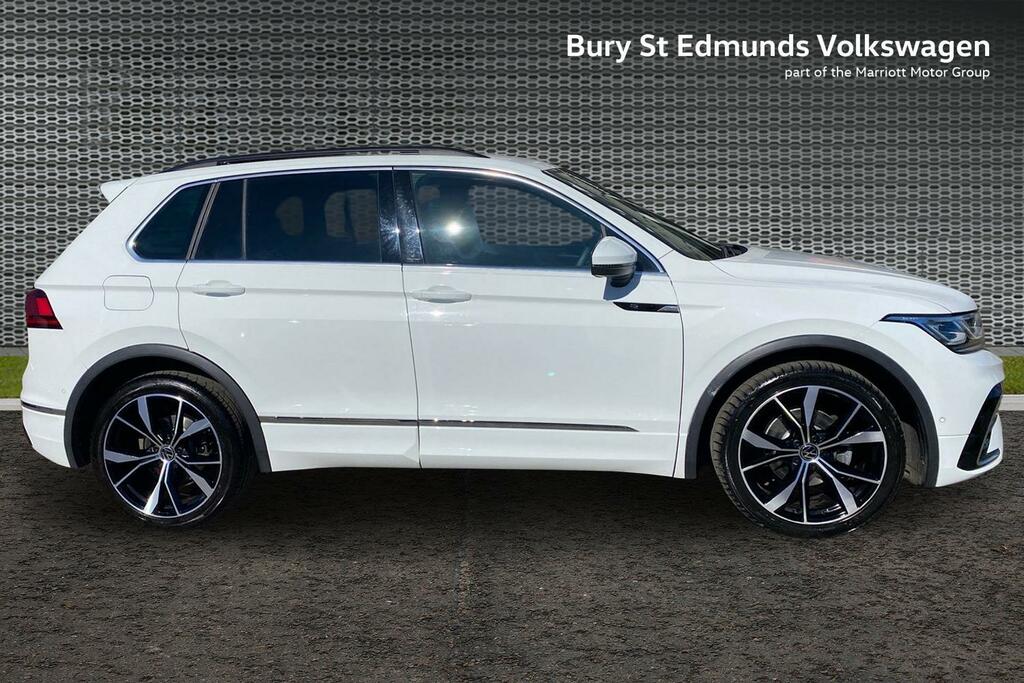 Volkswagen Tiguan 2.0 Tdi R-line Dsg Euro 6 Ss ML23XKX White #4