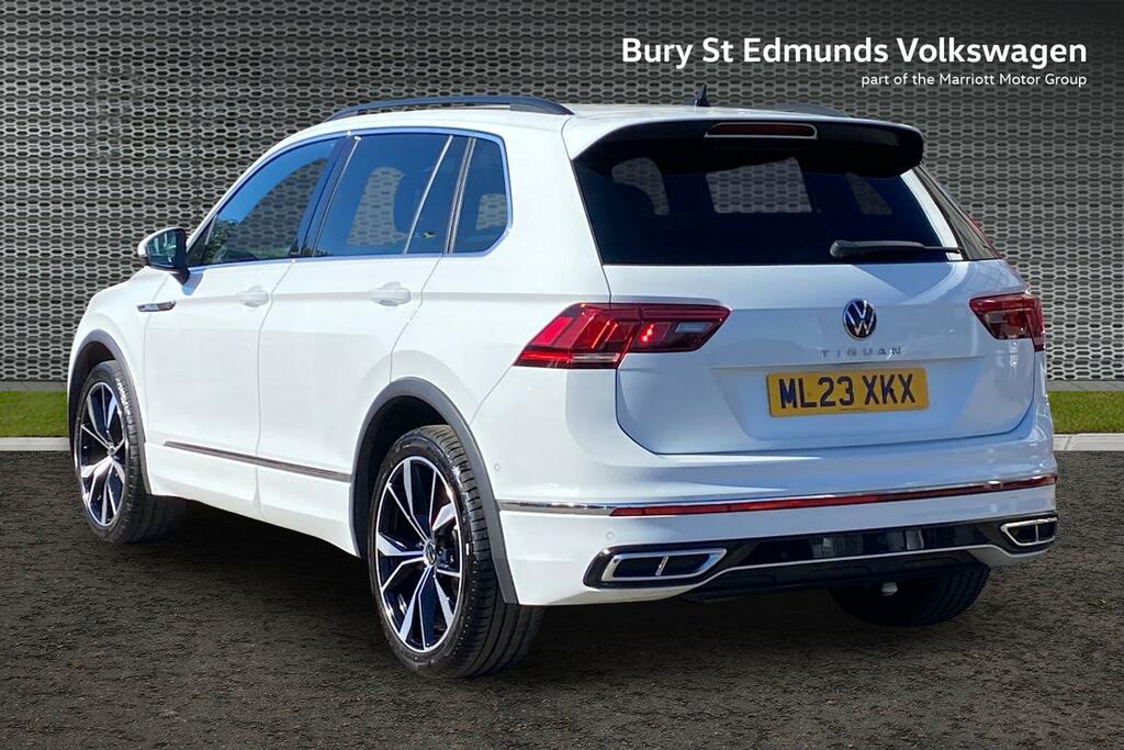 Volkswagen Tiguan 2.0 Tdi R-line Dsg Euro 6 Ss ML23XKX White #3
