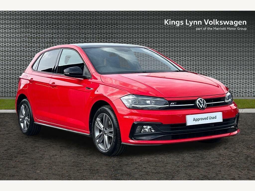 Volkswagen Polo 1.0 Tsi R-line Hatchback Euro 6 Red