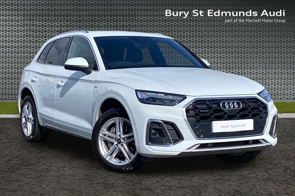 Audi Q5 2.0 Tfsi 45 S Line Suv S Tronic Quattro White