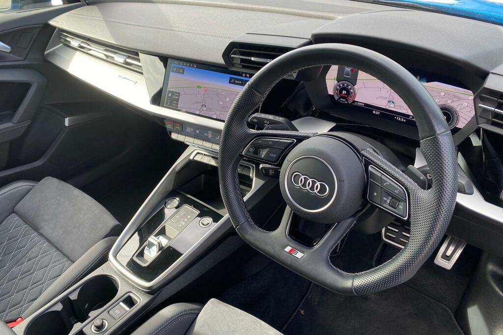 Audi A3 1.5 Tfsi 35 Edition 1 Saloon S Tronic E KS23LYZ Blue #6